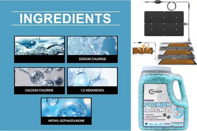 Detailed view of Best Anti-Slip Ice Melts for Safe, Quick Winter Walkways