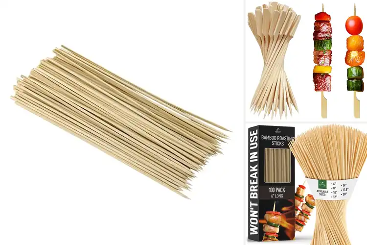 Detailed view of Best Bamboo Skewers For BBQ: Perfect Grilling Experience