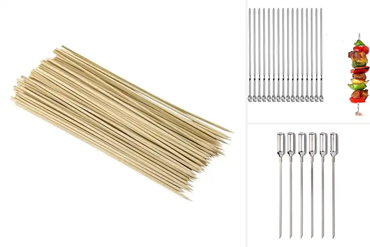 Detailed view of Best BBQ Skewers