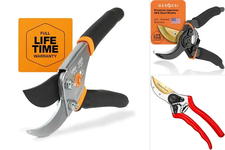 Detailed view of Best Bypass Pruning Shears