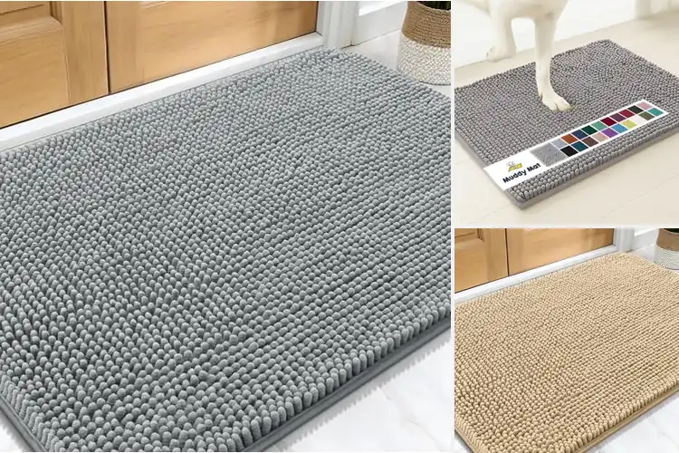 Detailed view of Best Chenille Entryway Mats