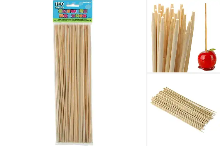 Detailed view of Best Eco-Friendly Skewers: Durable Bamboo for Green Cooking