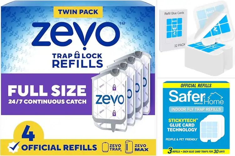 Detailed view of Best House Fly Trap Refills for Quiet, 24/7 Bug Control