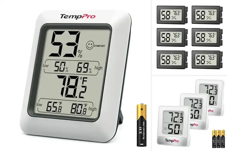 Detailed view of Best Humidity Gauges for Fast, Accurate Comfort & Health