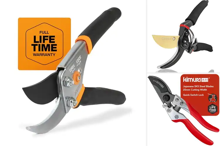 Detailed view of Best Lifetime Warranty Garden Clippers