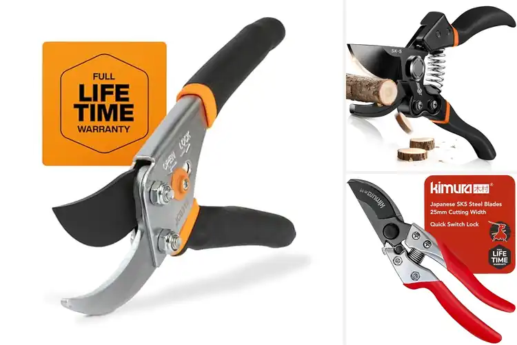 Detailed view of Best Lifetime Warranty Pruning Shears