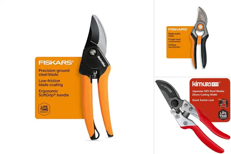 Detailed view of Best Low Friction Blade Pruning Shears
