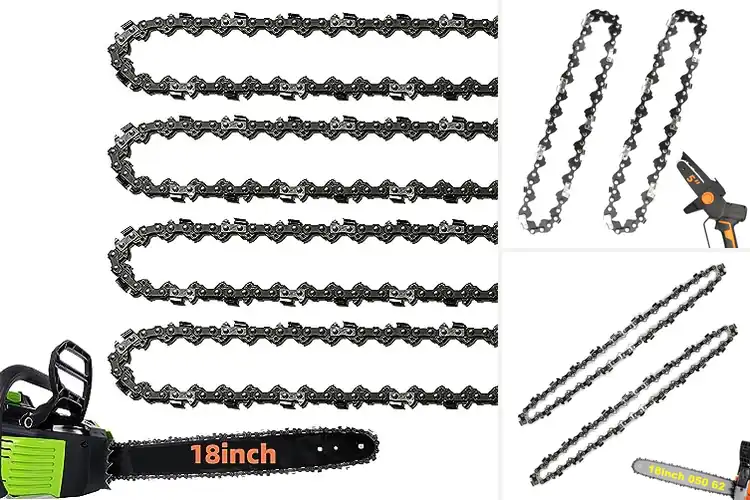 Detailed view of Best Low Kickback Chainsaw Chains