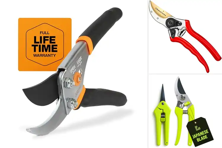 Detailed view of Best Non-Slip Grip Gardening Shears