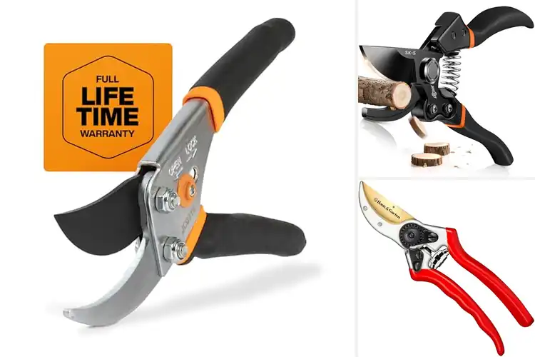 Detailed view of Best Non Slip Grip Pruning Shears for Effortless Gardening