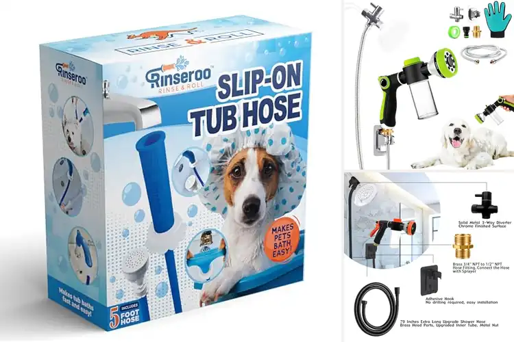 Detailed view of Best Pet Showering Nozzles