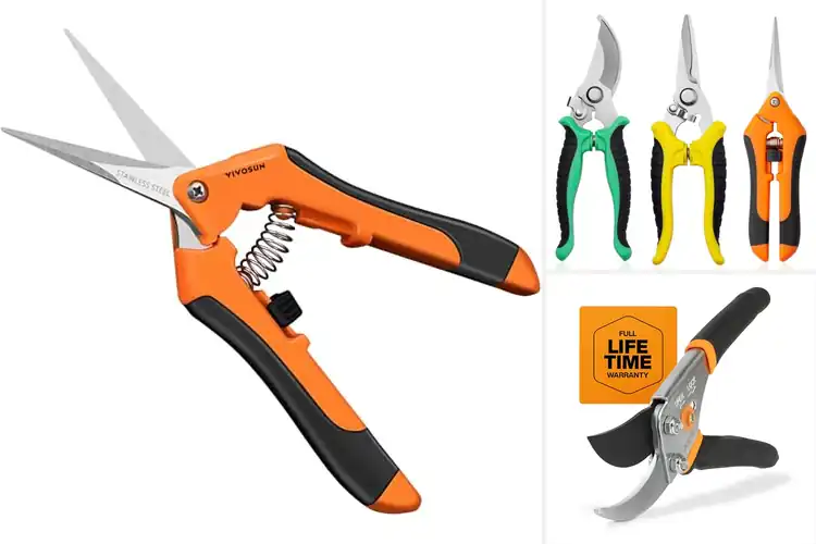 Detailed view of Best Pruning Shears For Delicate Stems
